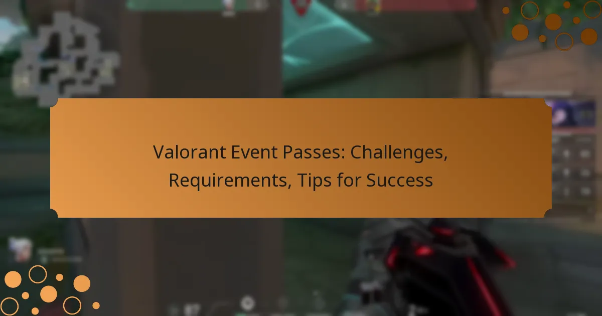 Valorant Event Passes: Challenges, Requirements, Tips for Success