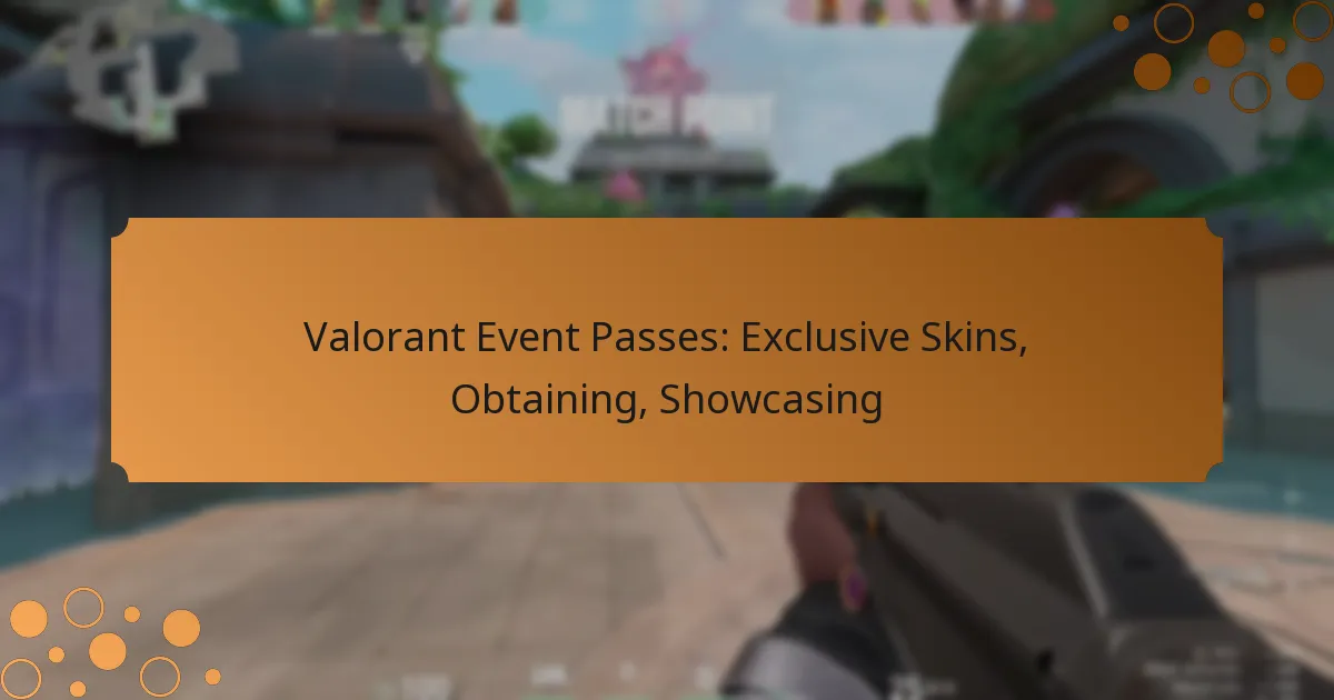 Valorant Event Passes: Exclusive Skins, Obtaining, Showcasing