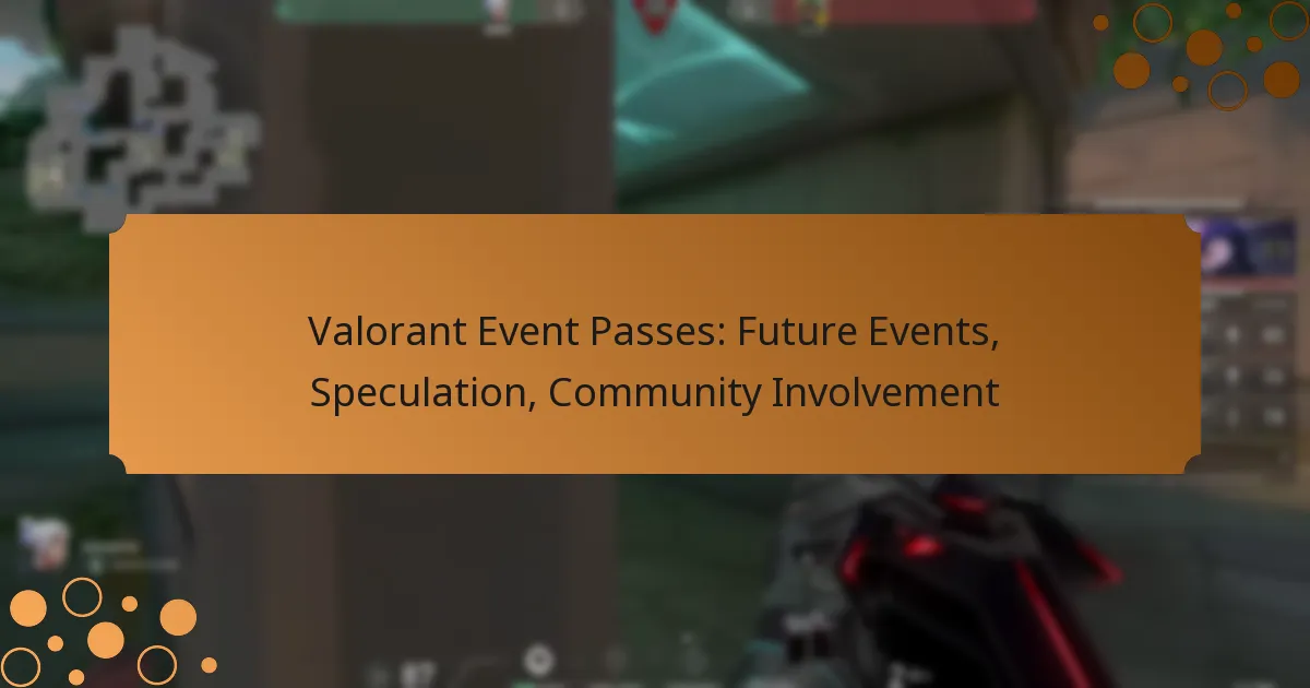Valorant Event Passes: Future Events, Speculation, Community Involvement