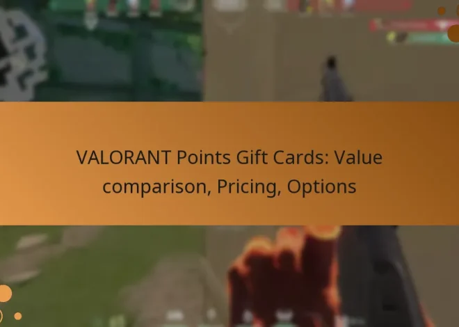 VALORANT Points Gift Cards: Value comparison, Pricing, Options