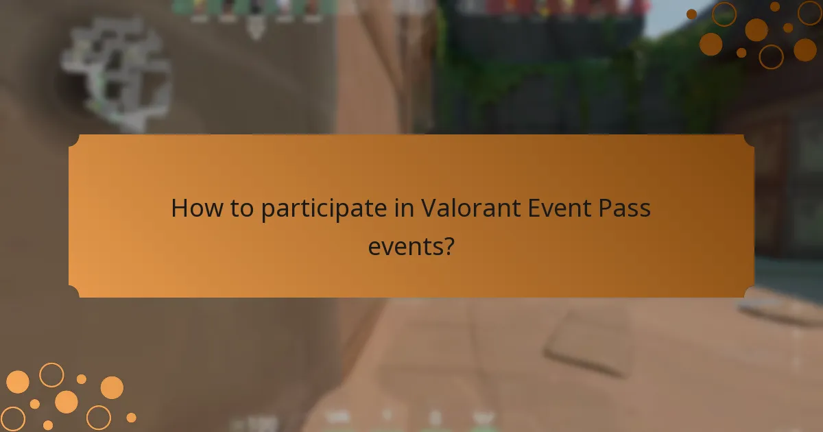 When are Valorant Event Passes available?